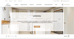 Desktop Screenshot of landau.uk.com